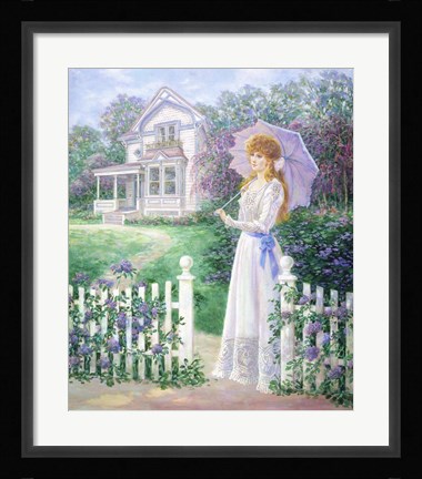 Framed Lilac Time Print