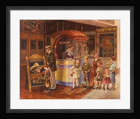 Framed Saturday Matinee Print