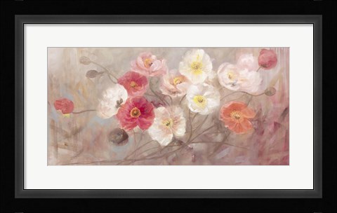 Framed Wild Poppies II Print