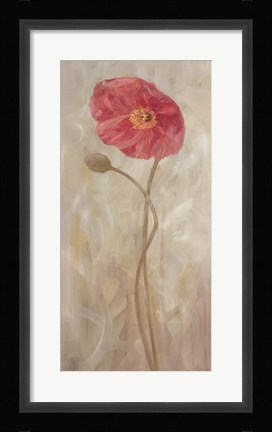 Framed Poppies IV Print