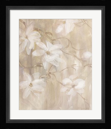 Framed Magnolias II Print