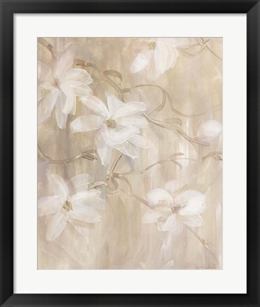 Framed Magnolias II Print