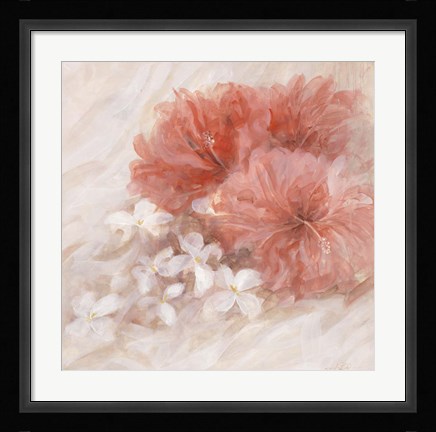 Framed Hibiscus I Print