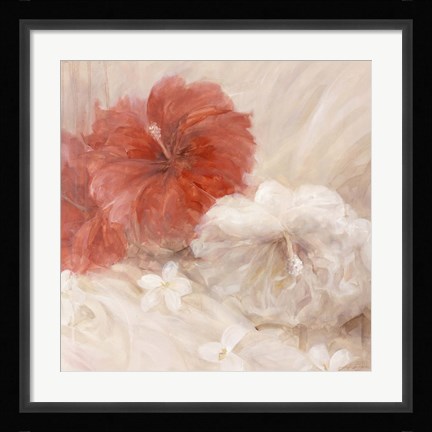 Framed Hibiscus III Print