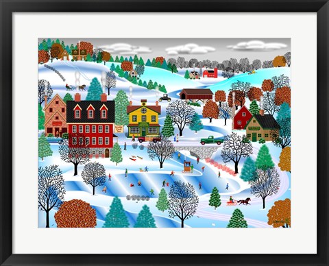 Framed Krinkle Creek Print