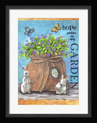 Framed Hope Garden Print