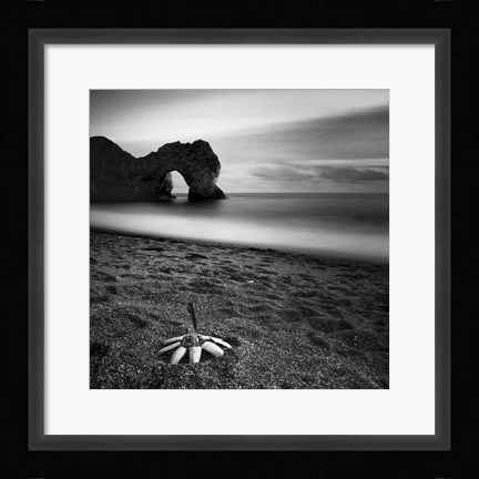 Framed Durdle Feather Print