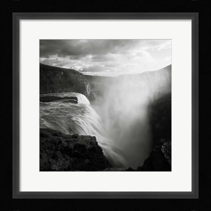 Framed Iceland Gullfoss Print