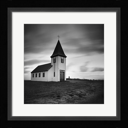 Framed Iceland Hellnar Church Print