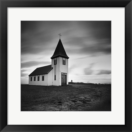 Framed Iceland Hellnar Church Print