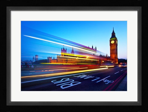 Framed London Big Ben Print