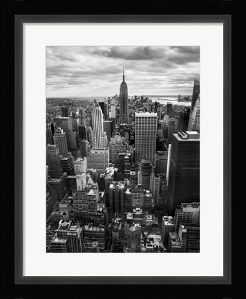 Framed NYC Downtown II Print