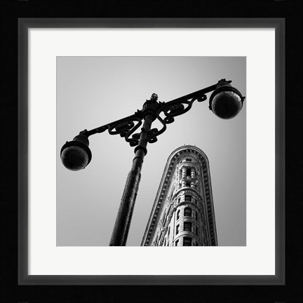 Framed NYC Flat Iron Print