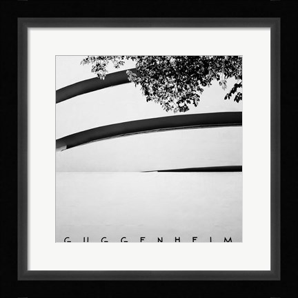 Framed NYC Guggenheim Print
