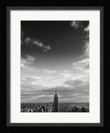 Framed NYC Manhattan Sky Print