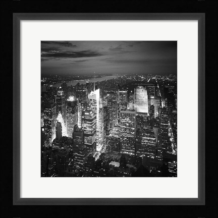 Framed NYC Nights Print