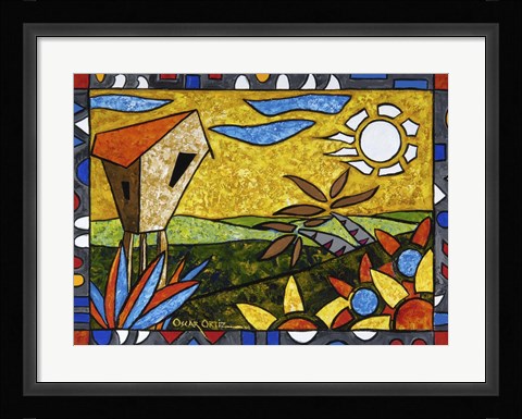 Framed In the Country I Print