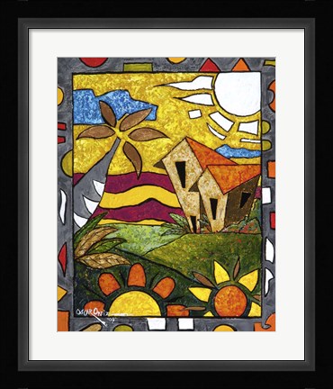 Framed In the Country II Print