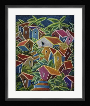 Framed Barrio Lindo Print