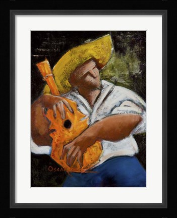 Framed Bravado Alla Prima Print