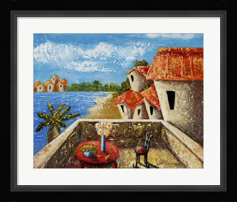 Framed Playa Gorda II Print