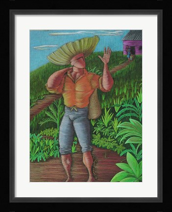 Framed Leaving Home Print