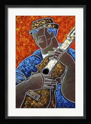 Framed Solo De Cuatro Print