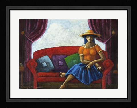 Framed Summers Last Romance Print