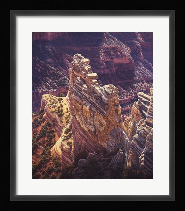 Framed Heart Of Gold Print