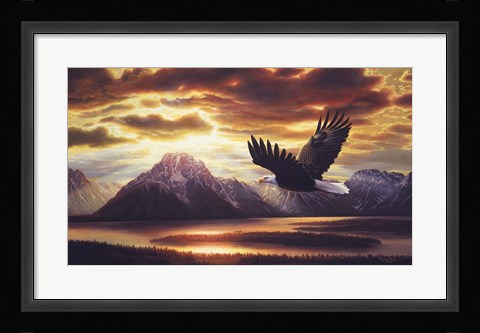 Framed Sacred Vigil Print