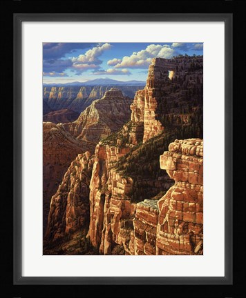 Framed Window To Heaven Print