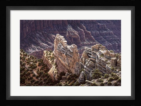 Framed Heaven's Light Print