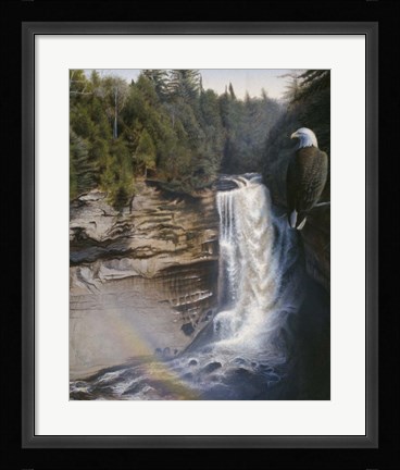 Framed Miners Falls Print