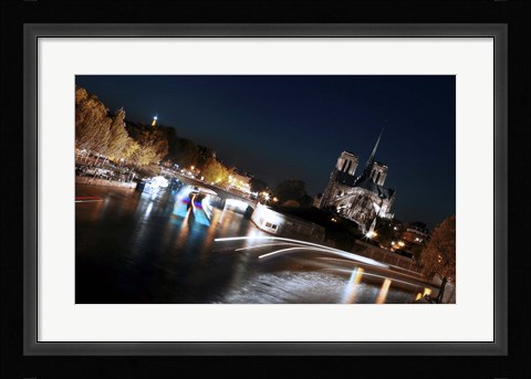 Framed Parisian Lights Print