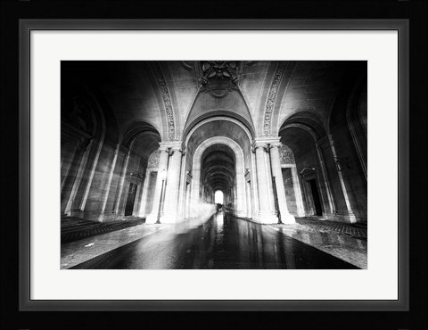 Framed Parisian Ghost Print