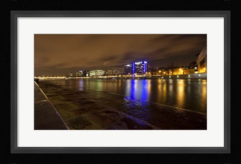 Framed Quais de Bercy Print
