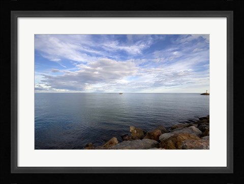 Framed Bocca Rocks Print