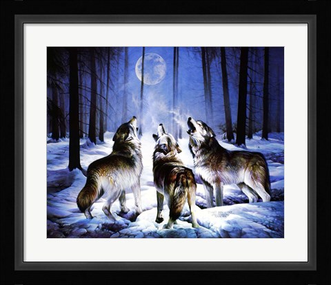 Framed Three Dog Night Print