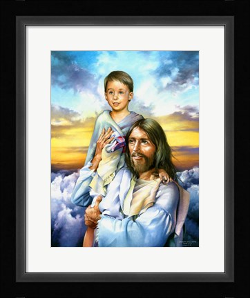 Framed You Lift Me Up Print