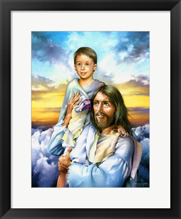 Framed You Lift Me Up Print