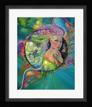 Framed Lost Mermaid Print