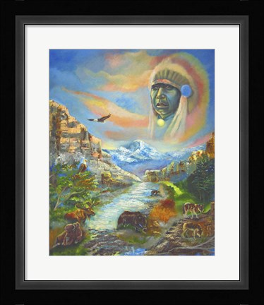 Framed Morning Song Print