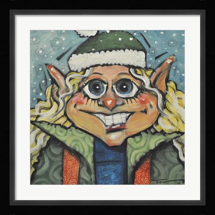 Framed Elf Print