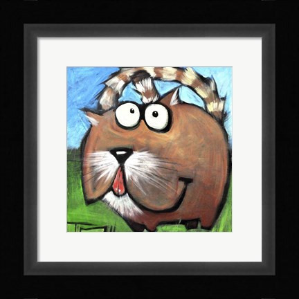 Framed Cat Poster Print