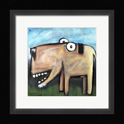 Framed Dog Poster 1 Print