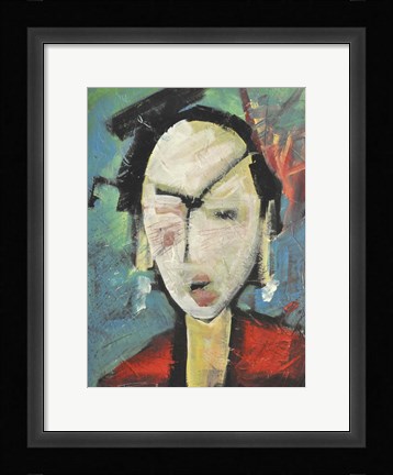 Framed Geisha Print