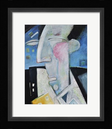 Framed Jazz Face Print