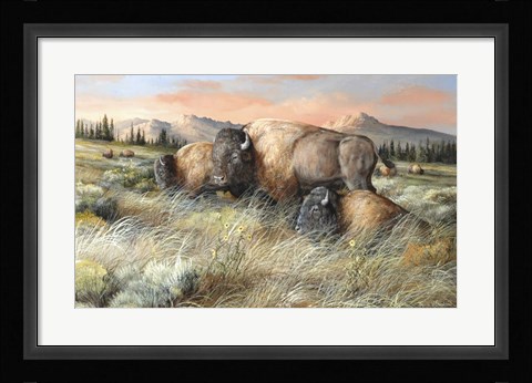 Framed Gentle Breezes Print