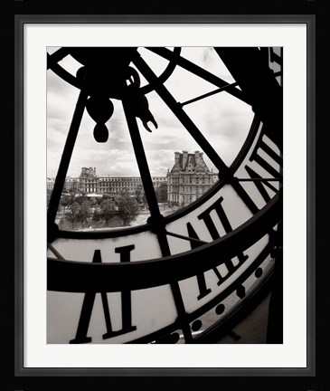 Framed Big Clock Print