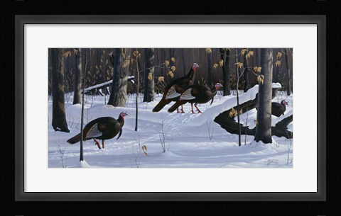 Framed Windfall Crossing Print